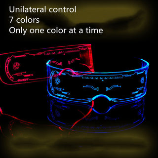 LED Luminous Party Goggles