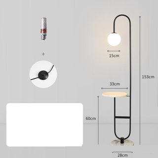 One Piece Minimalist Table Floor Lamp