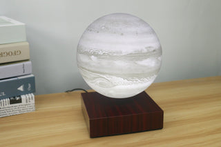 Levitating Earth/Jupiter Lamp