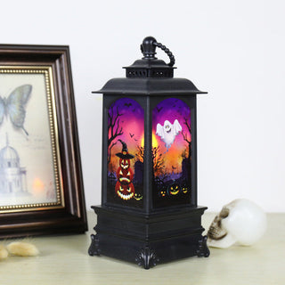 Staraise Electric Halloween Pumpkin Witch Skull Lamp