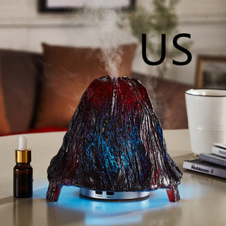 Ultrasonic Volcano Humidifier Colorful Lamp