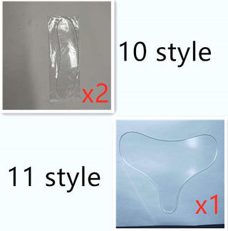 Silicone anti-wrinkle stickers