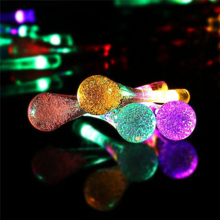 Outdoor Water Drops Fairy LED Lights