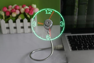 The Friendly Fan - USB Fan With LED Display