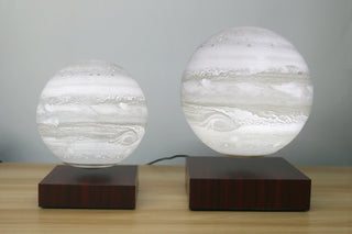 Levitating Earth/Jupiter Lamp