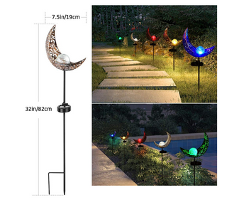 Outdoor Waterproof LED Solar Flame Light With Flame Effect Lamp