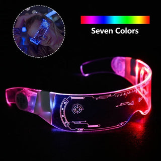 LED Luminous Party Goggles