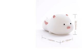 Pig silicone night light