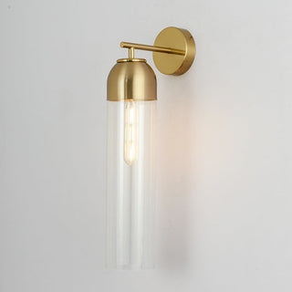 Postmodern Cylindrical Glass Wall Lamp