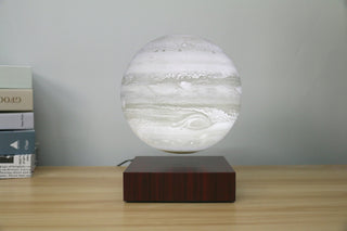 Levitating Earth/Jupiter Lamp