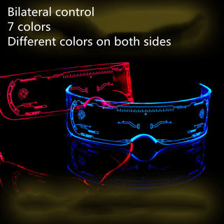 LED Luminous Party Goggles