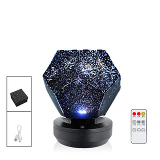 Romantic Rotating Sleep Star Night Light