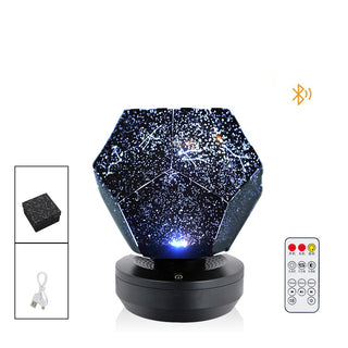 Romantic Rotating Sleep Star Night Light