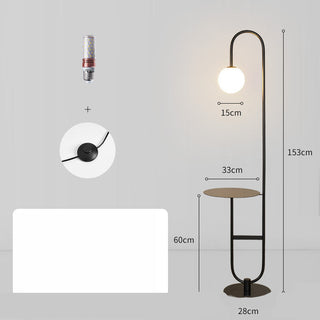 One Piece Minimalist Table Floor Lamp