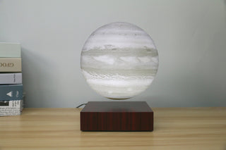 Levitating Earth/Jupiter Lamp