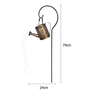 Outdoor Solar Watering Can Ornament Lamp