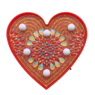 Mandala Heart | LED Light | DIY Diamond Painting