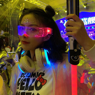 LED Luminous Party Goggles