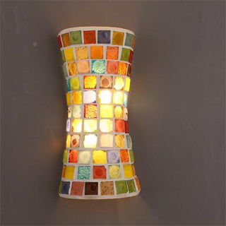 Rustic Color Pattern Wall Lamp