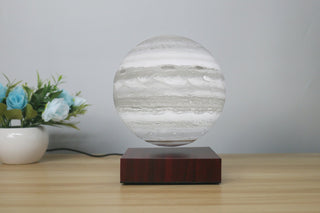 Levitating Earth/Jupiter Lamp