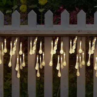 Outdoor Water Drops Fairy LED Lights