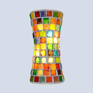 Rustic Color Pattern Wall Lamp