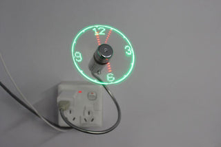 The Friendly Fan - USB Fan With LED Display