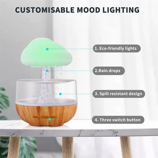 Raining Cloud Humidifier Lamp