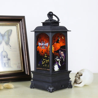 Staraise Electric Halloween Pumpkin Witch Skull Lamp