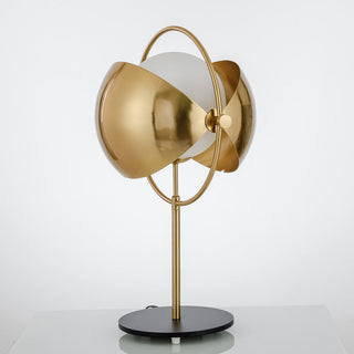 Reversible Semi-circular Table Lamp