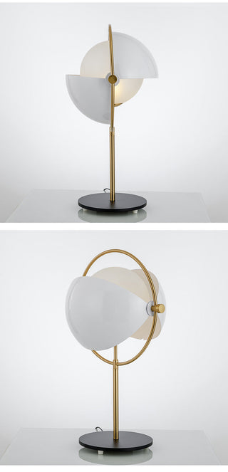 Reversible Semi-circular Table Lamp