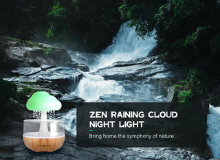 Raining Cloud Humidifier Lamp