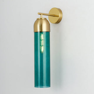 Postmodern Cylindrical Glass Wall Lamp