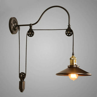 Steampunk Gear Wall Lamp