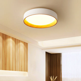 Modern Contracted Master Bedroom Guest Bedroom Wood Grain Color Room Light