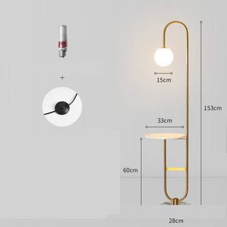 One Piece Minimalist Table Floor Lamp